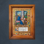 Saint Luke de Evangelist - Medieval Manuscript Poster