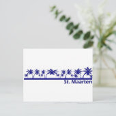 Saint Maarten Briefkaart (Staand voorkant)