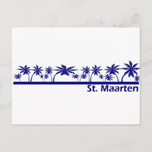 Saint Maarten Briefkaart (Voorkant)