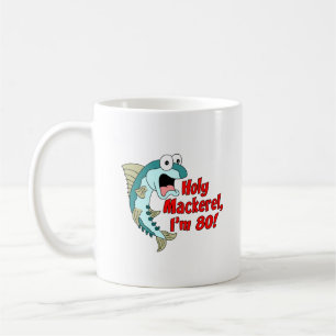 Saint Maquereau Je suis 80 Mug de pêche amusant