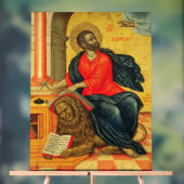 Saint Marc l'évangéliste icône orthodoxe (Neutre)