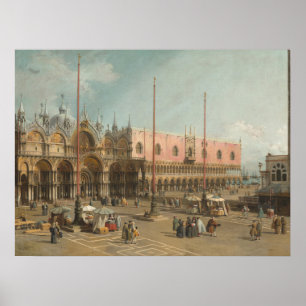 Saint-Marc, Venise - Poster d'Art du Canaletto