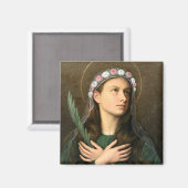 Saint Maria Goretti Magneet (Voorkant / Achterkant)