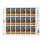 SAINT MARIA MAGDALENE ETIKET (Full Sheet)