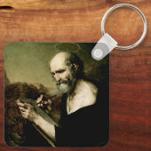 Saint Mark de Evangelist Sleutelhanger (Achterkant)