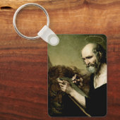 Saint Mark de Evangelist Sleutelhanger (Voorkant)