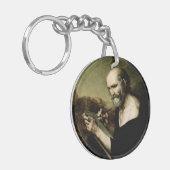Saint Mark de Evangelist Sleutelhanger (Voorkant Links)