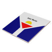 Saint Martin, Caraïbisch gebied Tegeltje (Zijkant)