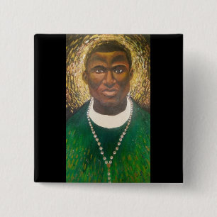 Saint Martin de Porres Button