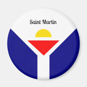 Saint Martin Flag Magneet