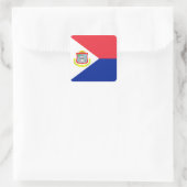 Saint Martin Flag Sticker (Tas)