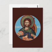 Saint Martin of Tours Prayer Card Briefkaart (Voorkant / Achterkant)