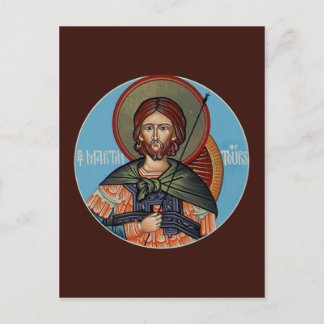 Saint Martin of Tours Prayer Card Briefkaart
