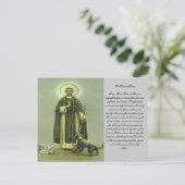 Saint Martin Prayer Briefkaart (Staand voorkant)
