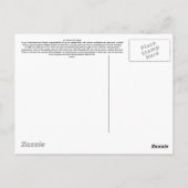 Saint Martin Prayer Briefkaart (Achterkant)