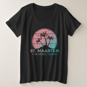 Saint-Martin Sint Martin Retro Gradient