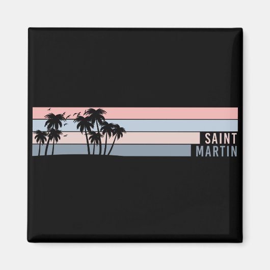 Saint Martin St Maarten Magneet (Voorkant)