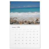 Saint Martin - St Martin Calendrier 12 mois (Jan 2026)