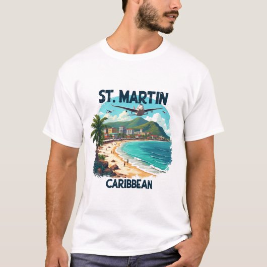 SAINT-MARTIN T-SHIRT (Voorkant)