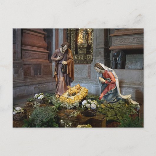 Saint Mary, Jezus en Sint-Joseph in Jeronimos Briefkaart (Voorkant)