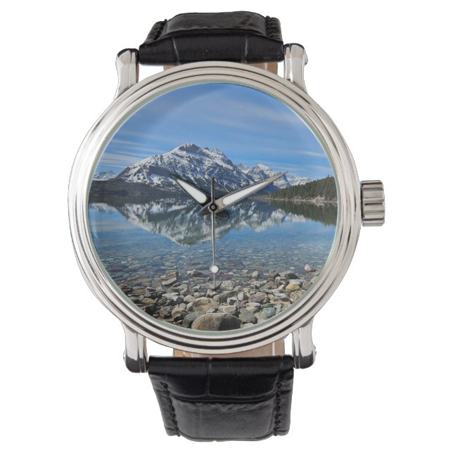 Saint Mary Lake Horloge (Voorkant)