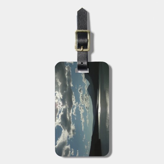 Saint Mary Lake I in Glacier National Park Bagagelabel (Voorkant verticaal)