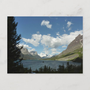 Saint Mary Lake II in Glacier National Park Briefkaart