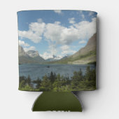 Saint Mary Lake II in het Nationaal Park Glacier Blikjeskoeler (Achterkant)