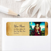 SAINT MARY MAGDALENE, bruin perkament Etiket (Insitu)