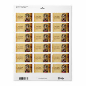 SAINT MARY MAGDALENE Parchment Etiket (Full Sheet)