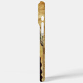 SAINT MARY MAGDALENE Parchment Ruby Gem Monogram Case-Mate iPhone Case (Achterkant / Links)