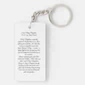 Saint Mary Magdalene Sleutelhanger (achterkant)