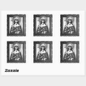 Saint Mary Magdalene - stickers matte 3" (6) (Feuille)