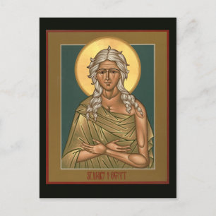 Saint Mary of Egypt Prayer Card Briefkaart