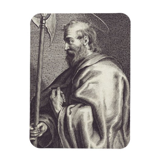 Saint Matthew de Apostle Magneet (Verticaal)