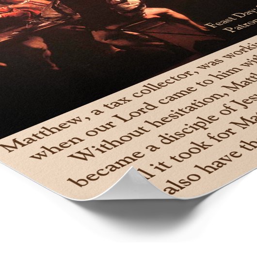Saint Matthew Poster (Hoek)