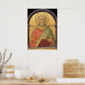 Saint Matthew - Simone Martini Poster d'art (Cuisine)