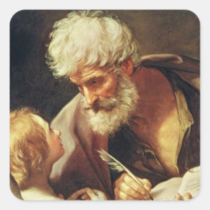 Saint Matthew Vierkante Sticker