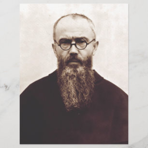 Saint Maximilian Kolbe Poolse katholieke priester Flyer