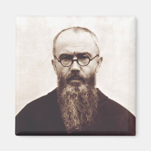 Saint Maximilian Kolbe Poolse katholieke priester Magneet
