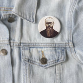 Saint Maximilian Kolbe Poolse katholieke priester Ronde Button 5,7 Cm (In situ)
