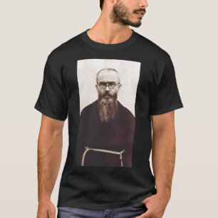 Saint Maximilian Kolbe Poolse katholieke priester T-shirt