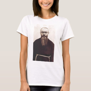 Saint Maximilian Kolbe Poolse katholieke priester T-shirt