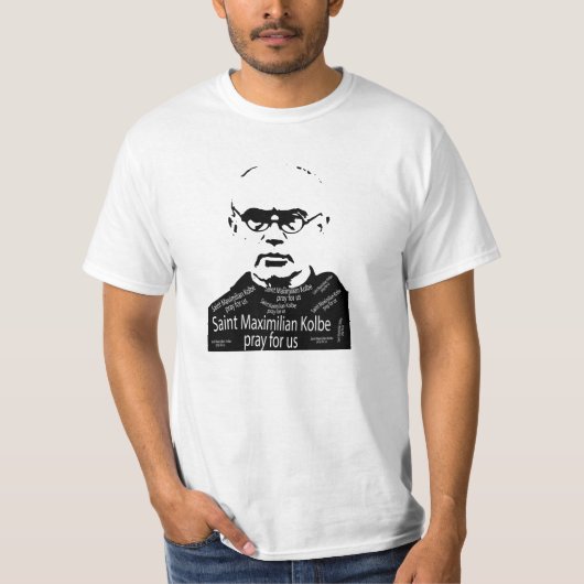 Saint Maxymilian Kolbe T-Shirt (Voorkant)