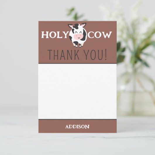 Saint Merci de vache ferme (Debout devant)