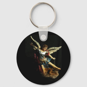 Saint Michael Angel sleutelhanger