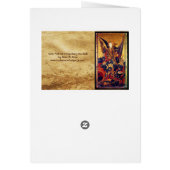 Saint Michael angoisse le diable (Dos)