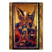 Saint Michael angoisse le diable (Devant)