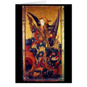 Saint Michael angoisse le diable