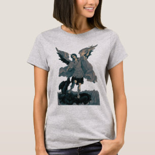 Saint Michael Archangel 2-laptophoes T-Shirt